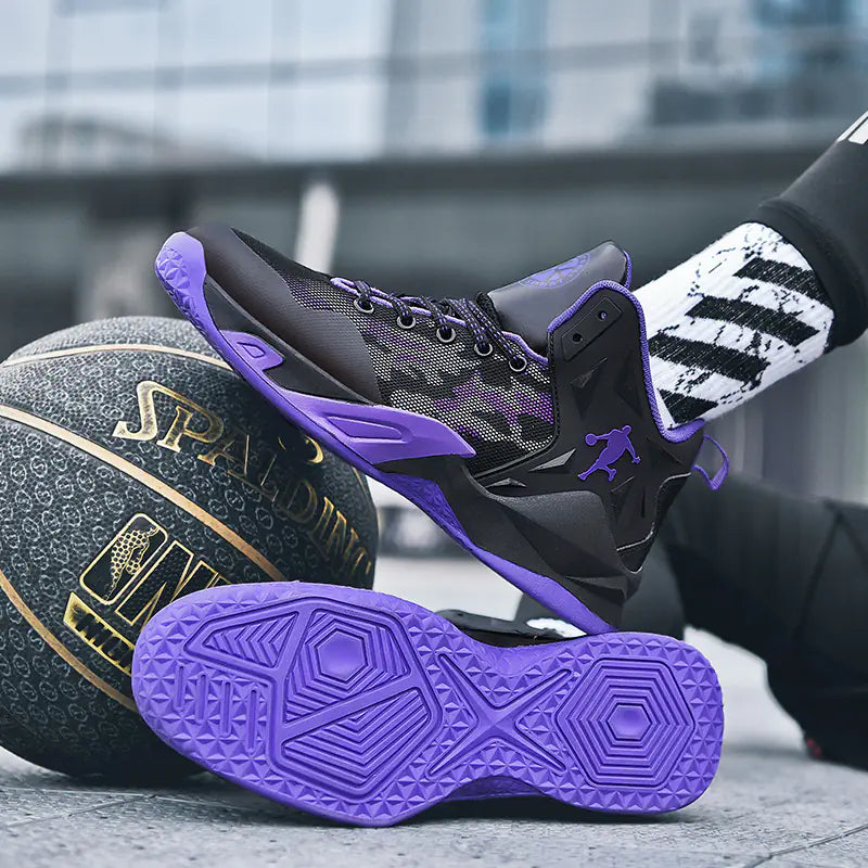 Men's Spring Breathable Basketball Shoes for Students