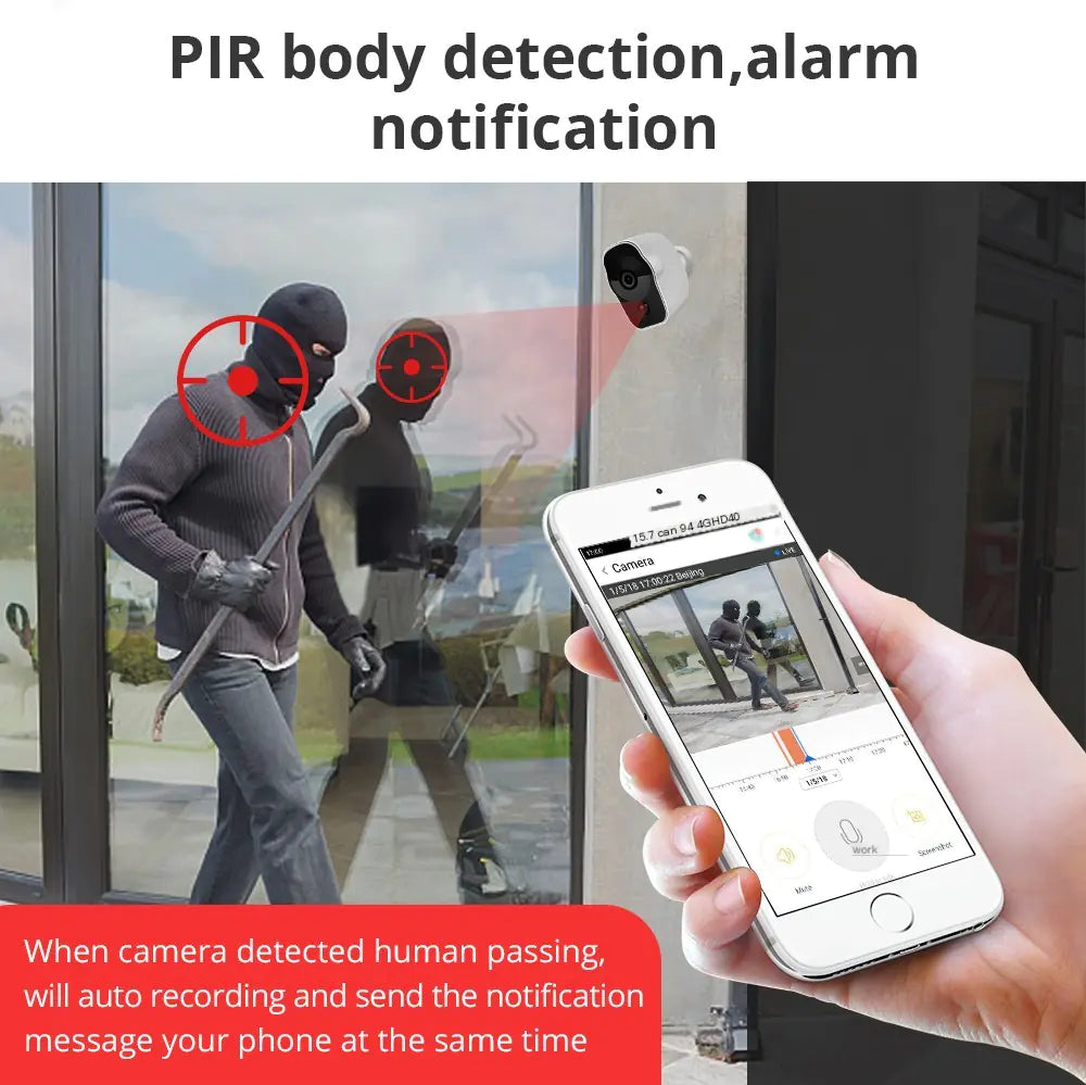 Low Power Battery Camera for Remote Monitoring