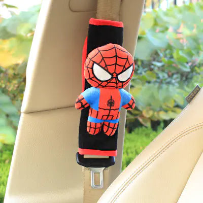 Cute Plush Cartoon Car Seat Belt Shoulder Pads for Kids