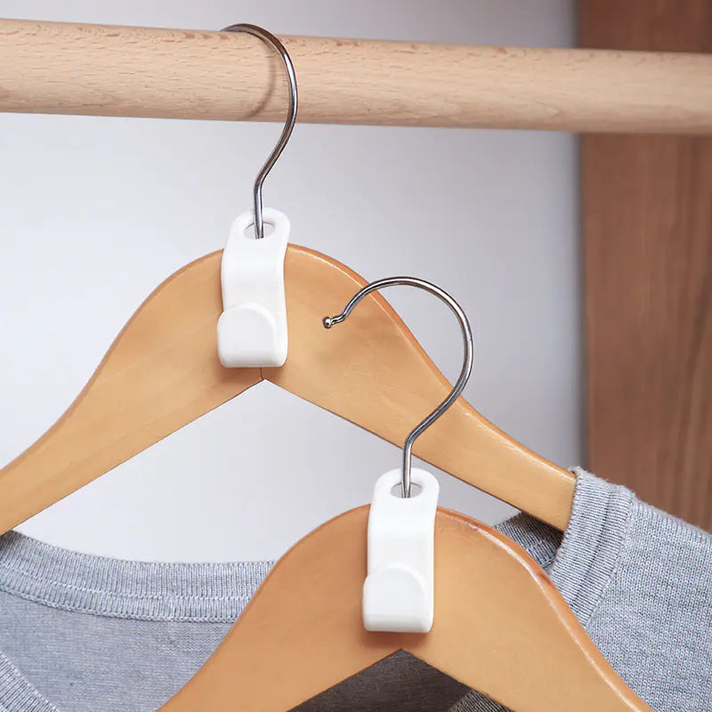 6-Pack Multi-Functional Closet Hooks for Space Saving