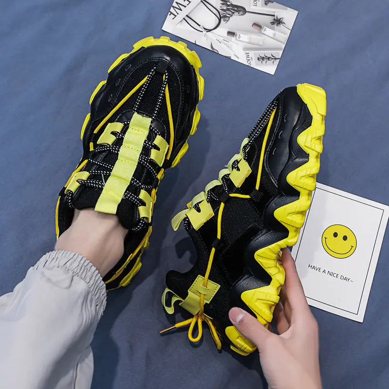 Men's Casual Thick-Soled Dad Sneakers for Teens