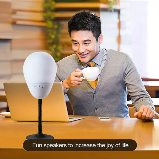 T6 Colorful Light Bluetooth Speaker with Silicone Design